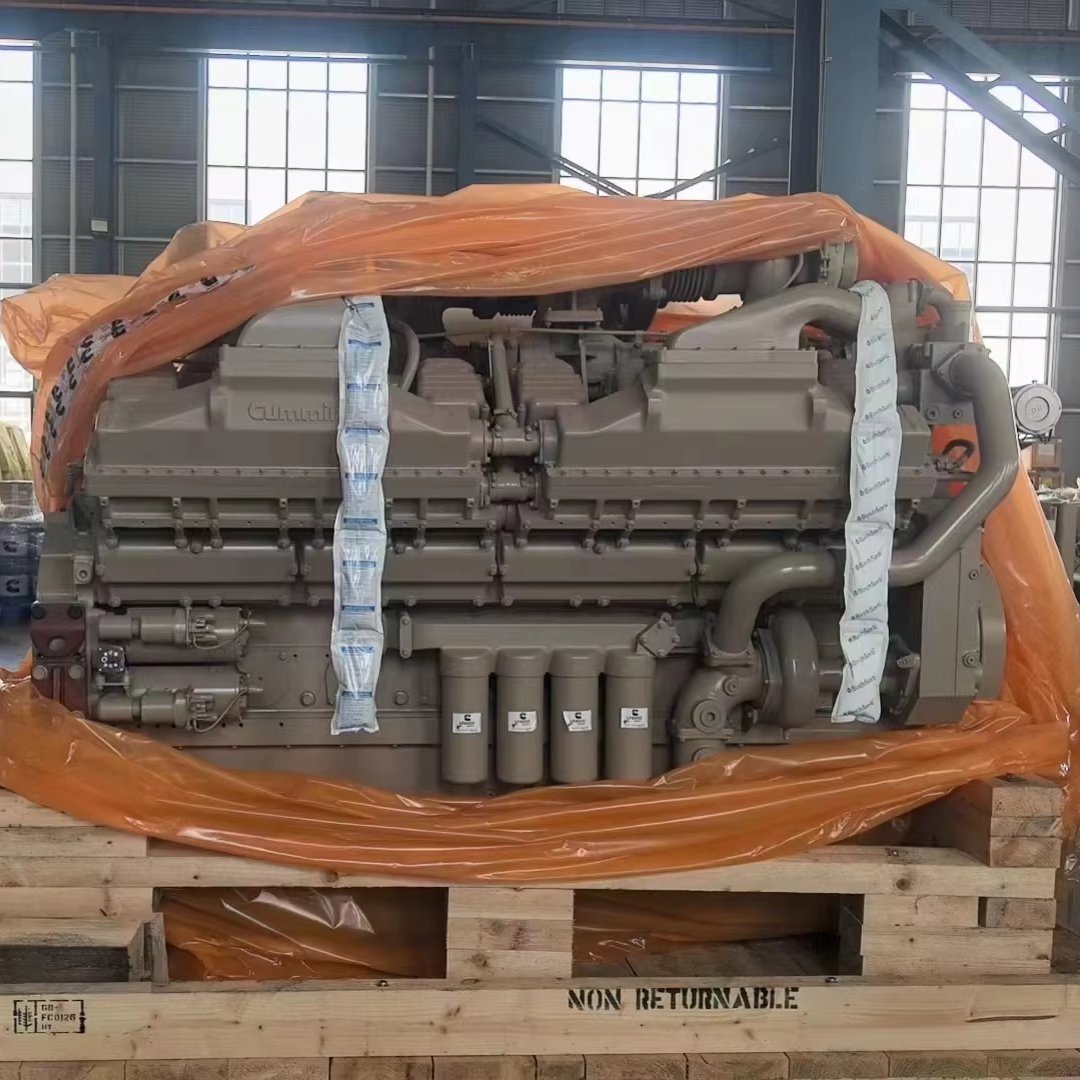 In Stock Factory Price QSK60-G7 Engine 50Hz 60Hz New Machinery Boat Diesel Engine for Cummins